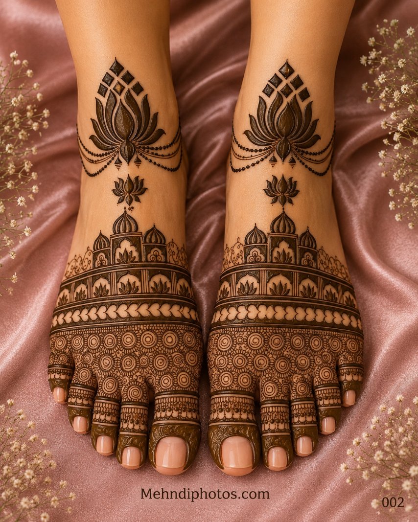 Foot Mehndi